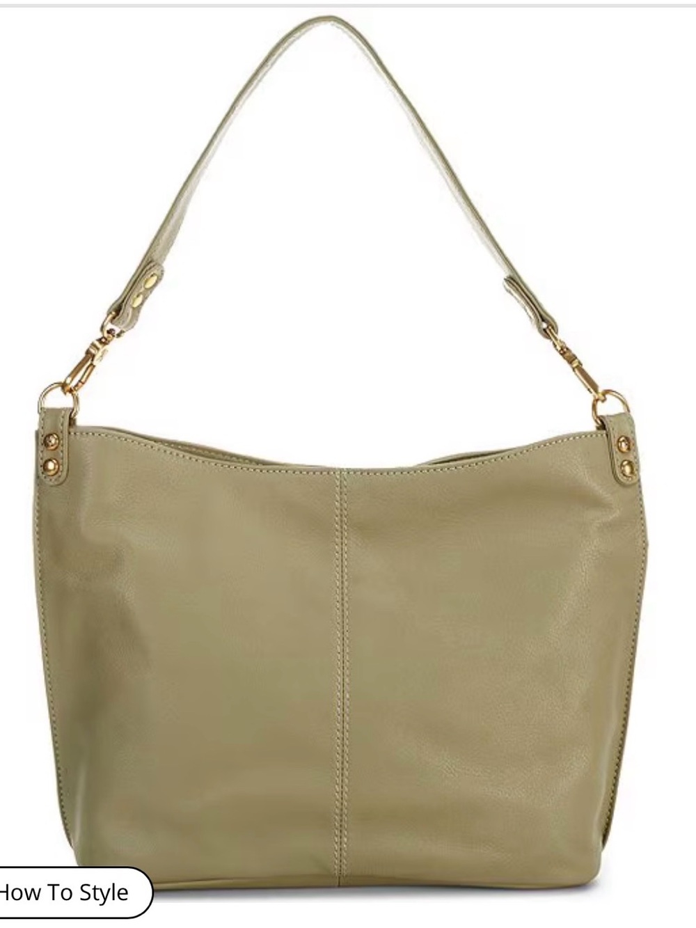 Women's Hobo Pier Bag - Classic Neutral Shoulder Bag